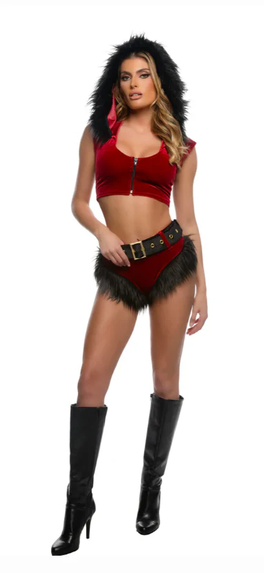 3PC Holiday Vixen - 6623 Red/White - Image 3