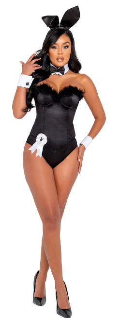 9 PC Playboy Boudoir Bunny - PB130 Black - Image 2