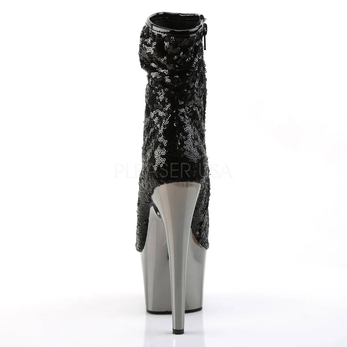 ADORE-1008SQ Black Sequins/Dark Pewter Chrome - Image 4