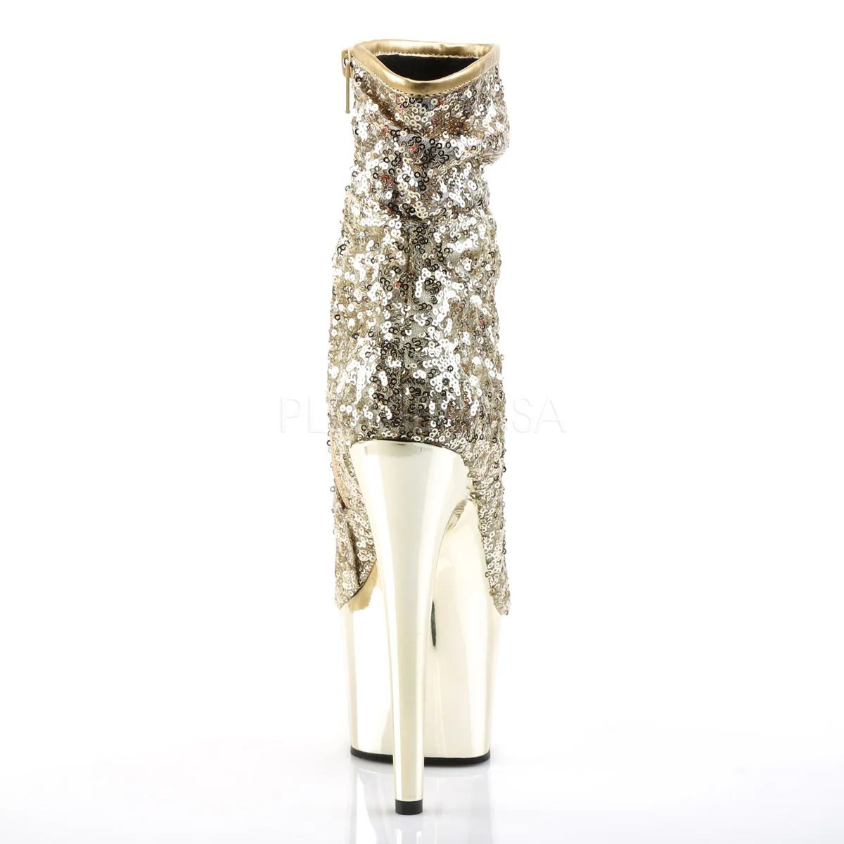 ADORE-1008SQ  Gold Sequins/Gold Chrome - Image 4