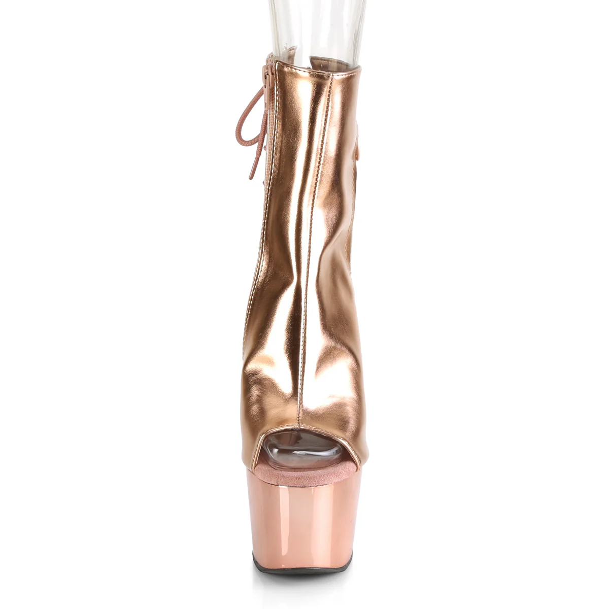 ADORE-1018 Rose Gold Metallic Pu/Rose Gold Chrome - Image 2