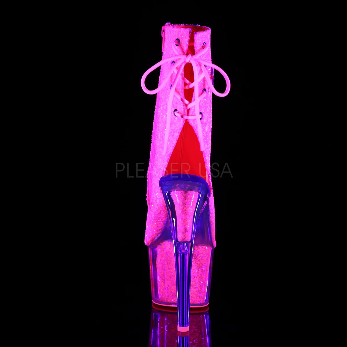 ADORE-1018G Neon Pink Glitter/Neon Pink Glitter - Image 4