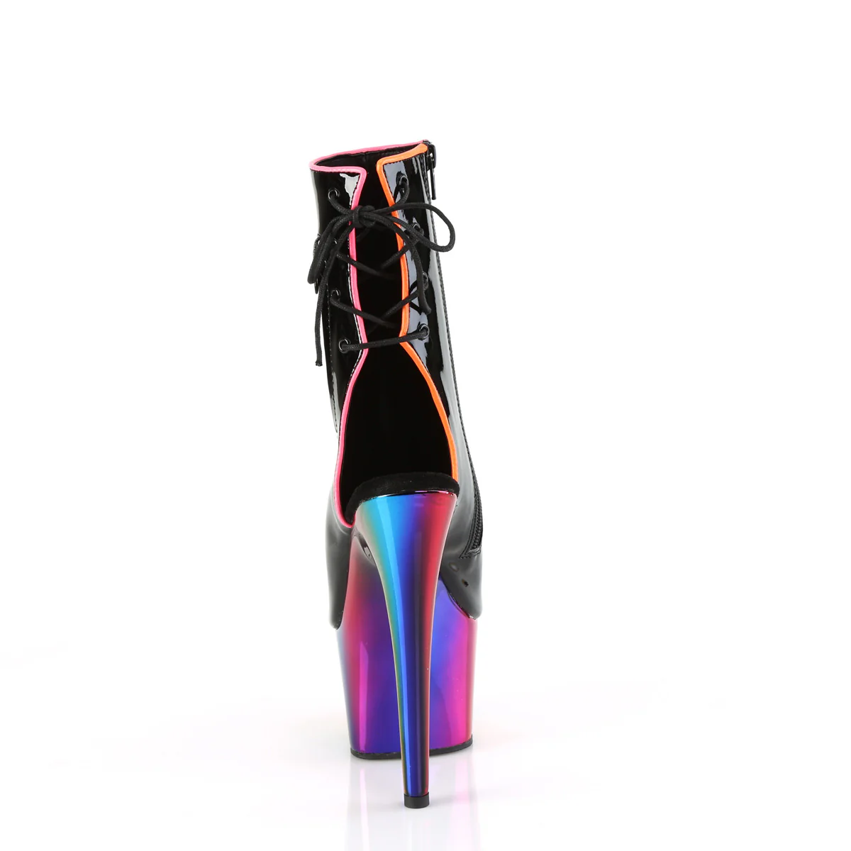 ADORE-1018RC-02  Black Patent/Rainbow Chrome - Image 4