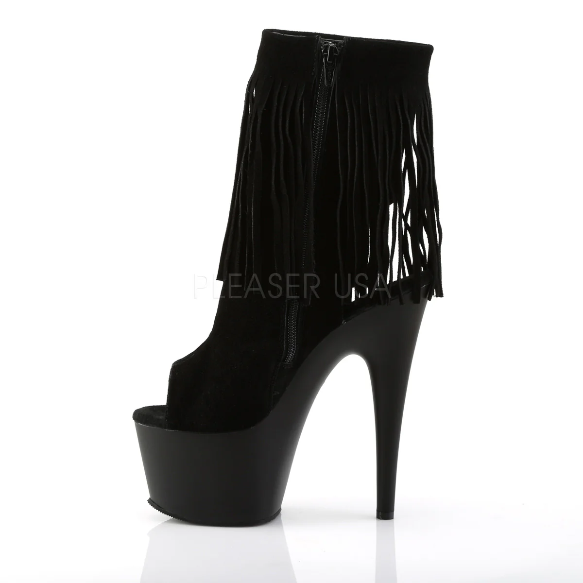 ADORE-1019 Black Suede/Black Matte - Image 3