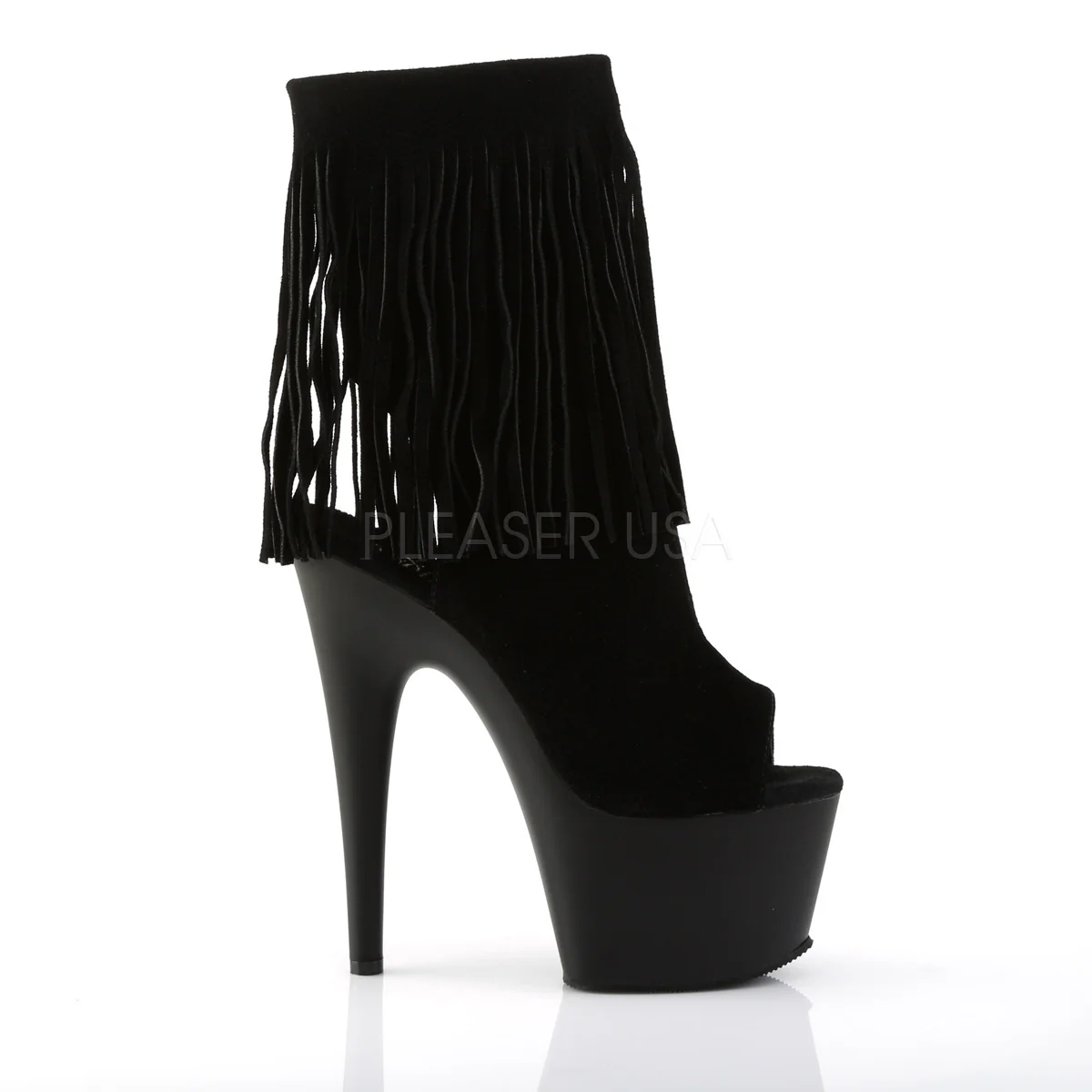 ADORE-1019 Black Suede/Black Matte - Image 5
