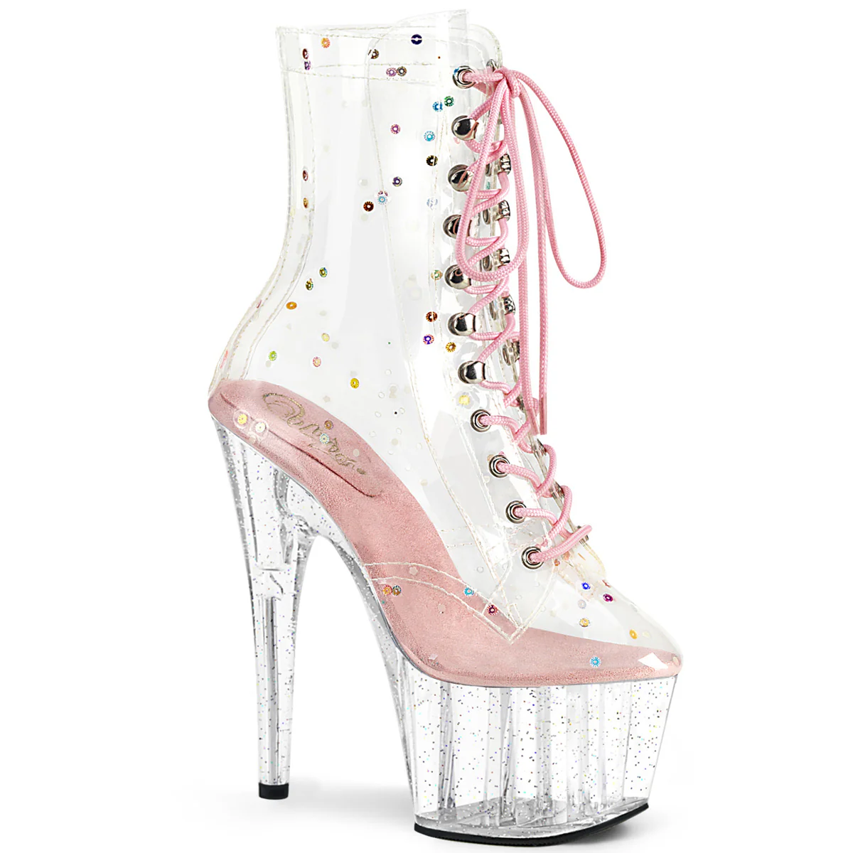 ADORE-1020C-2  Clear TPU-Baby Pink/Clear