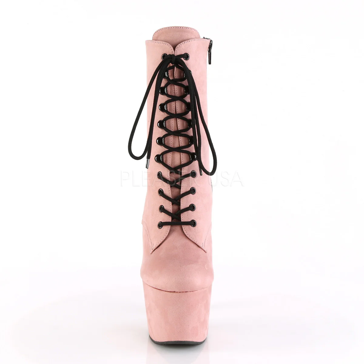 ADORE-1020FS  Baby Pink Faux Suede/Baby Pink Faux Suede - Image 2