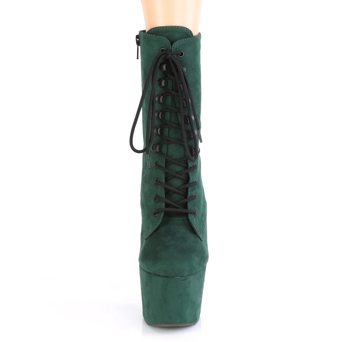 ADORE-1020FS Emerald Green Faux Suede/Emerald Green - Image 2