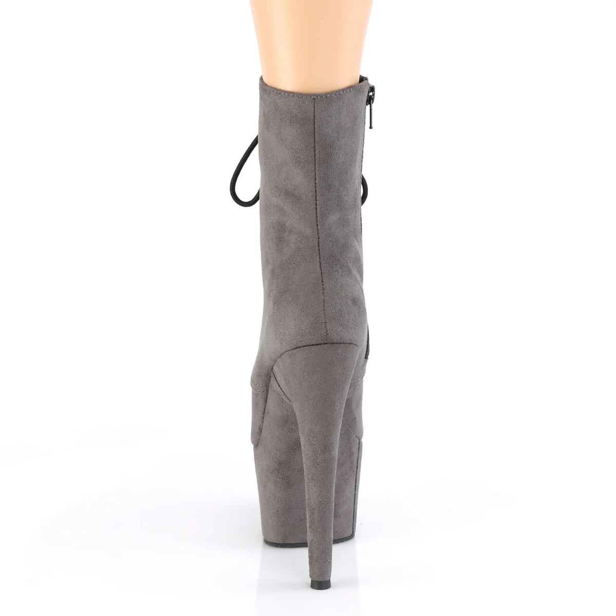 ADORE-1020FS  Grey Faux Suede/Grey Faux Suede - Image 4