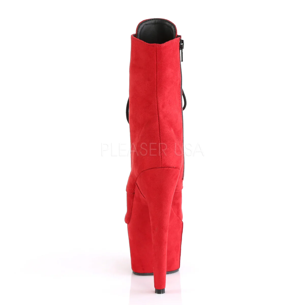 ADORE-1020FS  Red Faux Suede/Red Faux Suede - Image 3