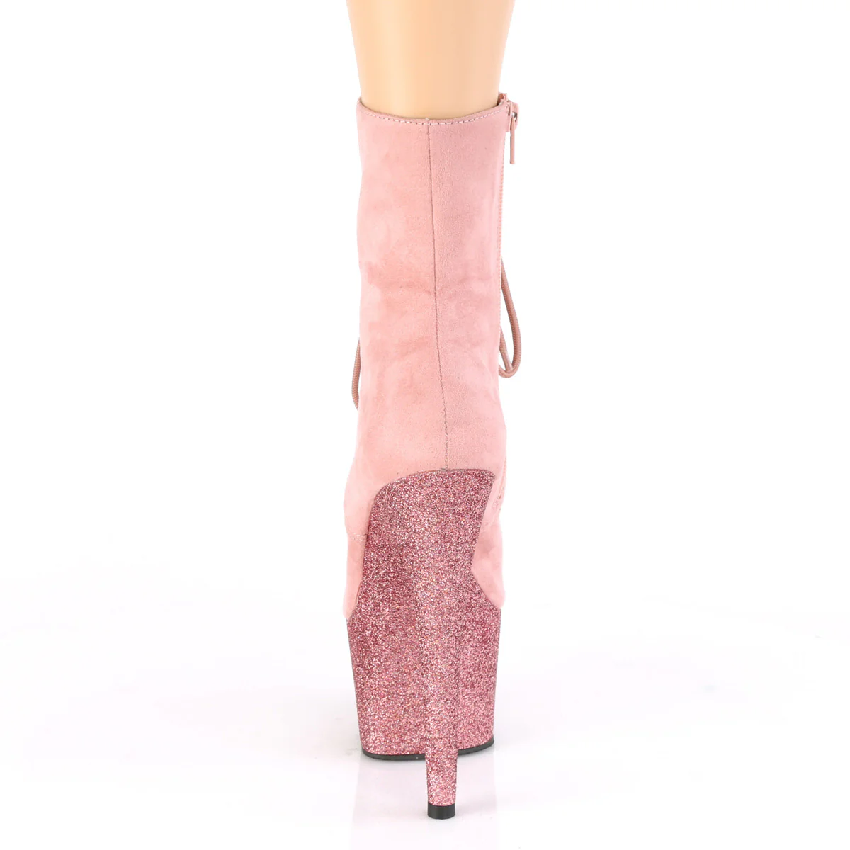 ADORE-1020FSMG  Baby Pink Faux  Suede/Baby Pink Multi Mini Glitter - Image 4