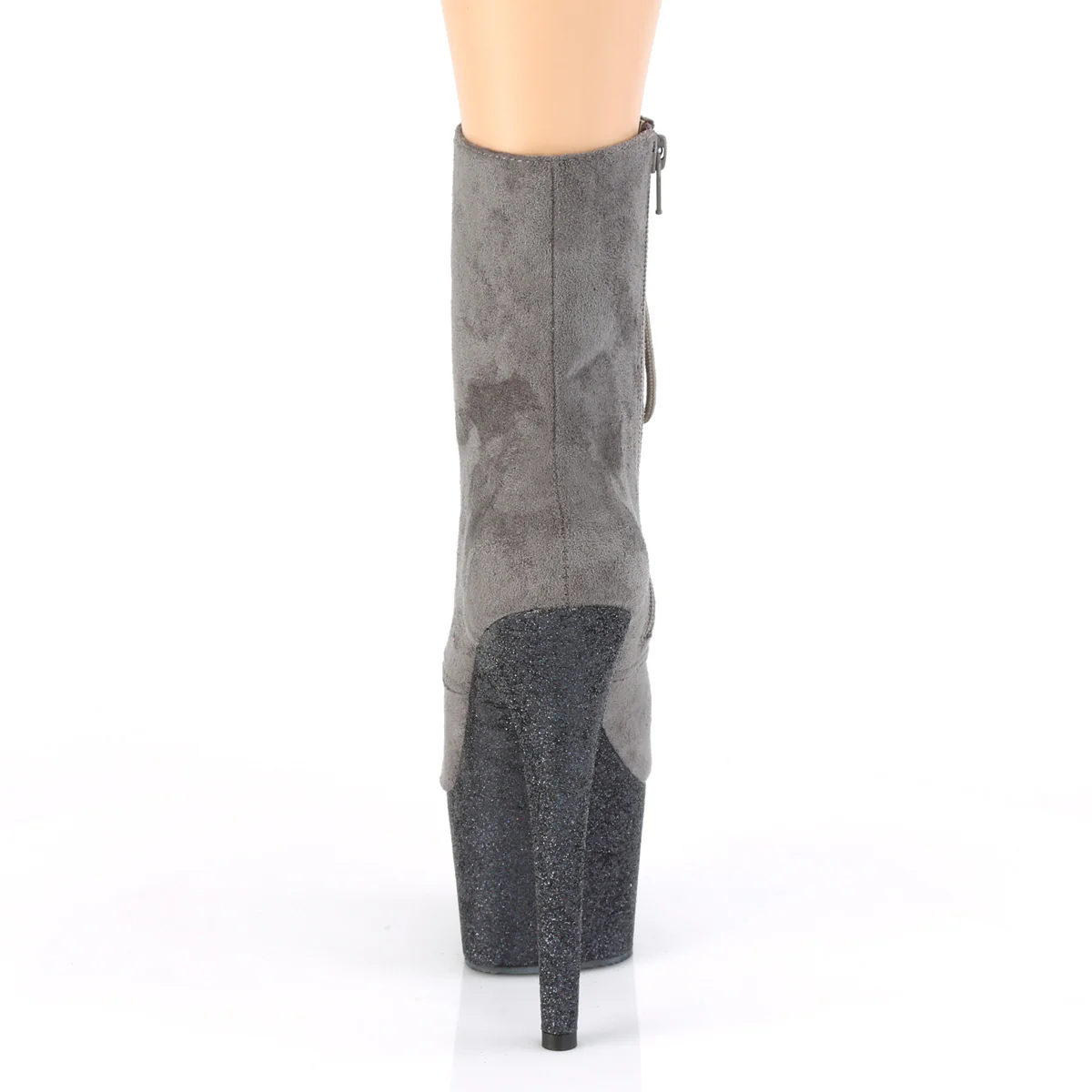 ADORE-1020FSMG  Grey Faux Suede/Grey Multi Mini Glitter - Image 4