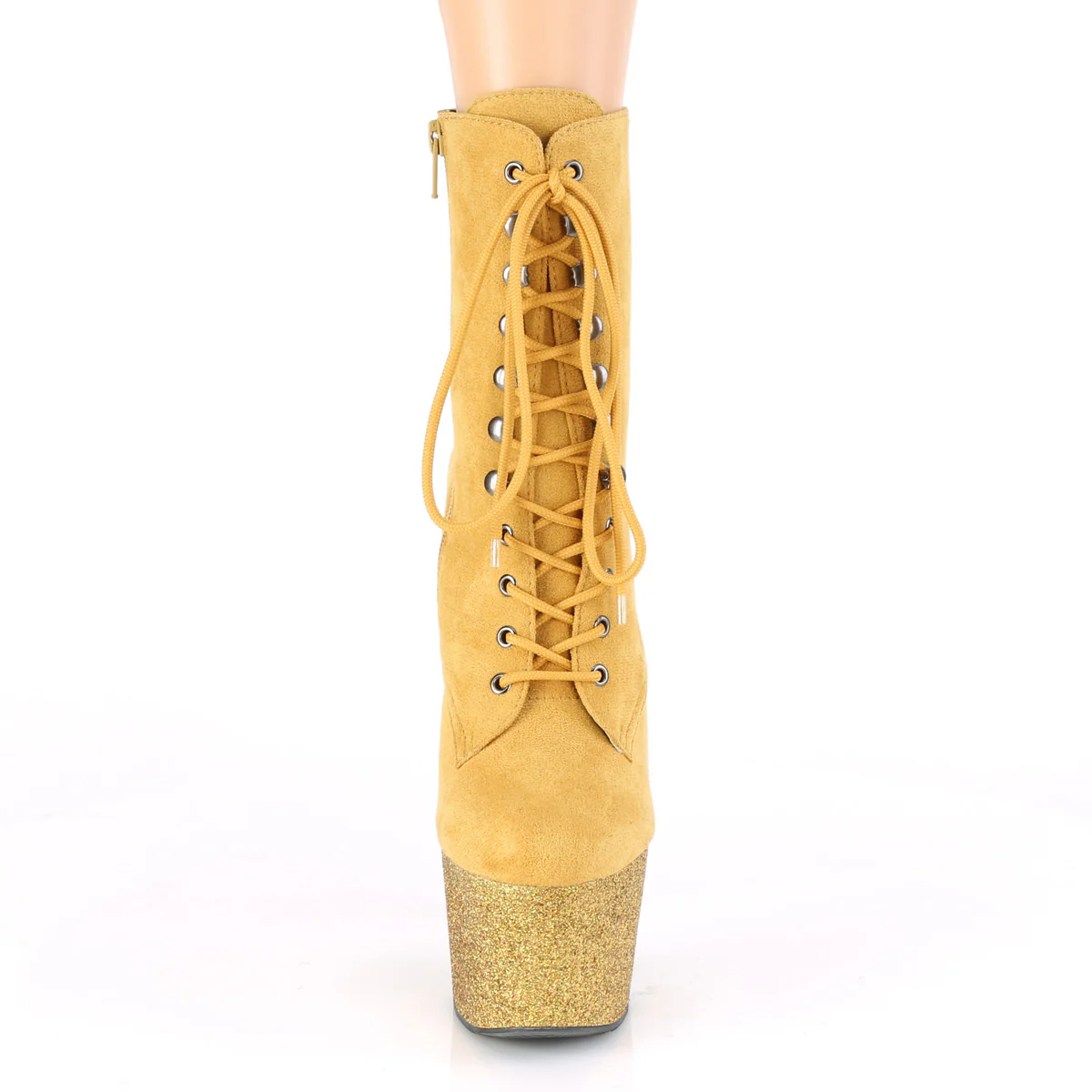 ADORE-1020FSMG  Mustard F.Suede/Mustard Multi Mini Glitter - Image 2