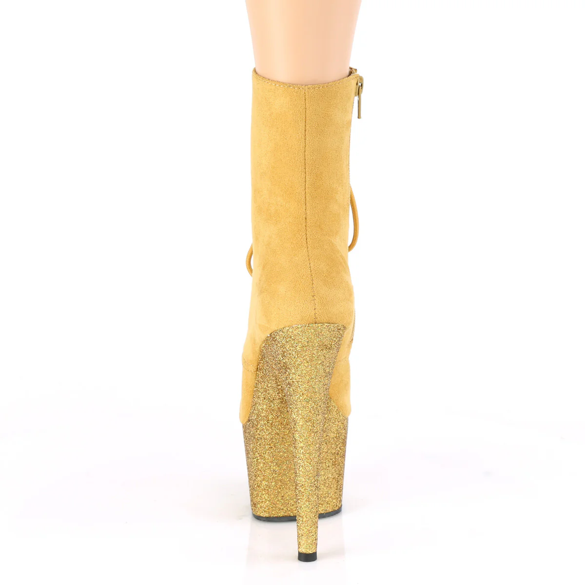 ADORE-1020FSMG  Mustard F.Suede/Mustard Multi Mini Glitter - Image 4