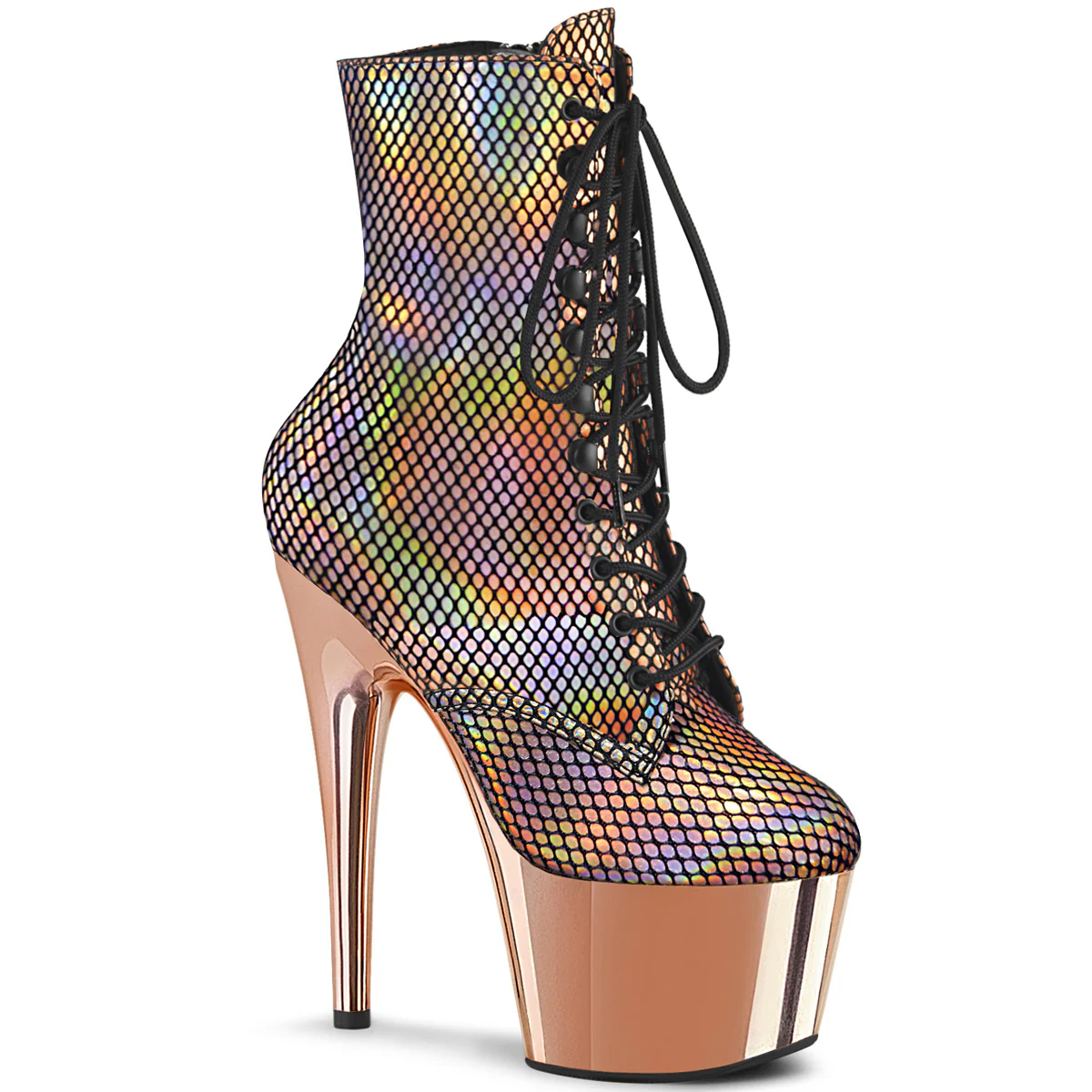 ADORE-1020HFN  Rose Gold Holographic/Rose Gold Chrome