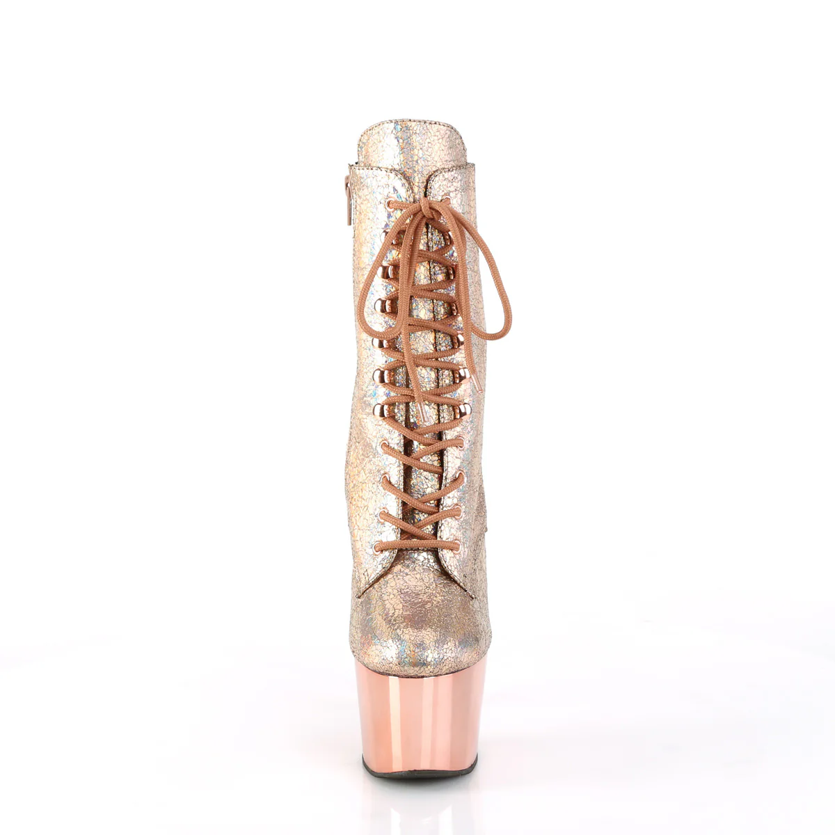 ADORE-1020HM  Rose Gold Holo Metallic Pu/Rose Gold Chrome - Image 2