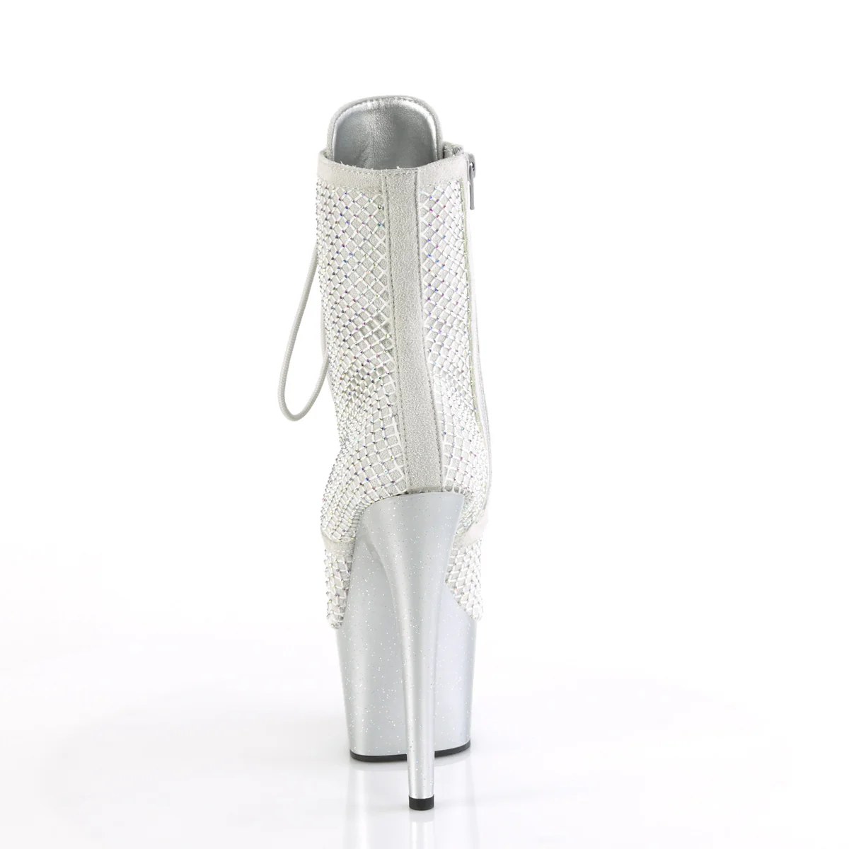 ADORE-1020RM  Silver Faux Sude-RS Mesh/Silver Matte - Image 4