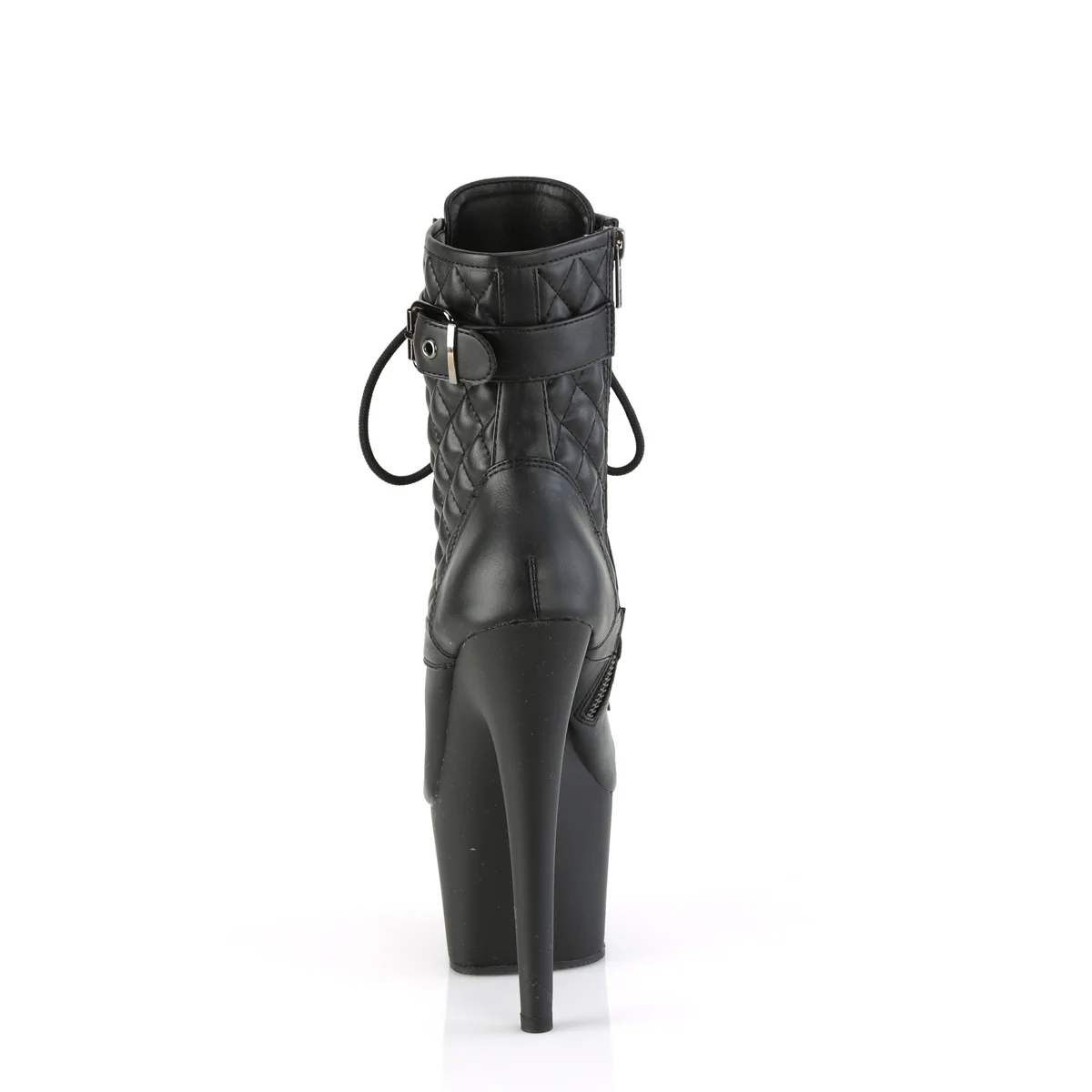 ADORE-1033 Black Faux Le/Black Matte - Image 4