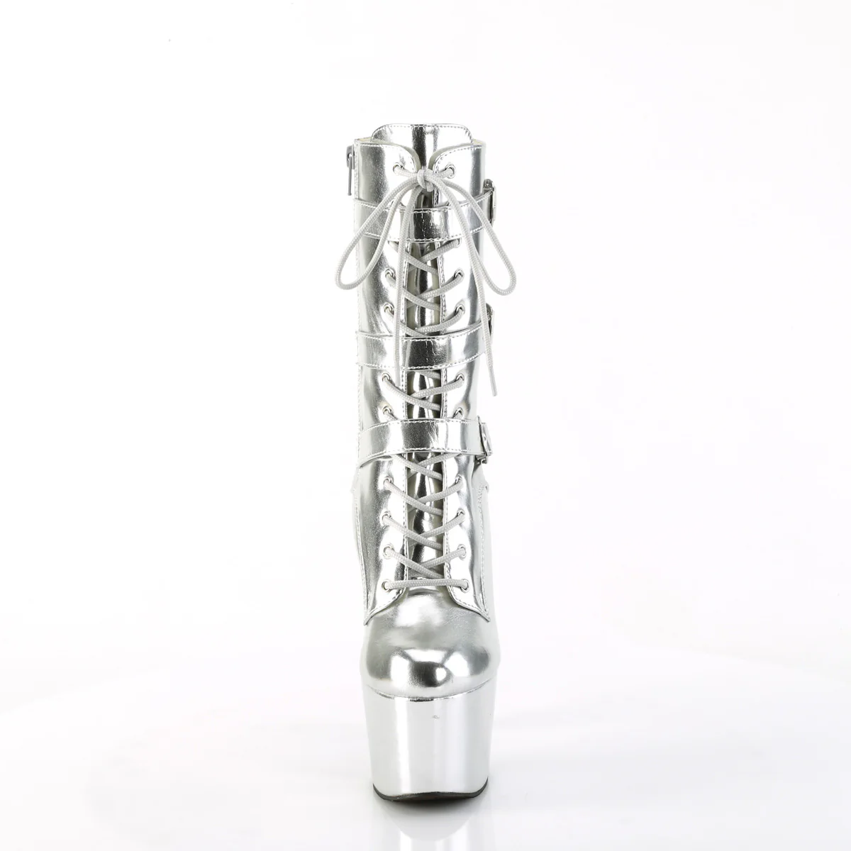 ADORE-1043  Silver Metallic Pu/Matching - Image 2