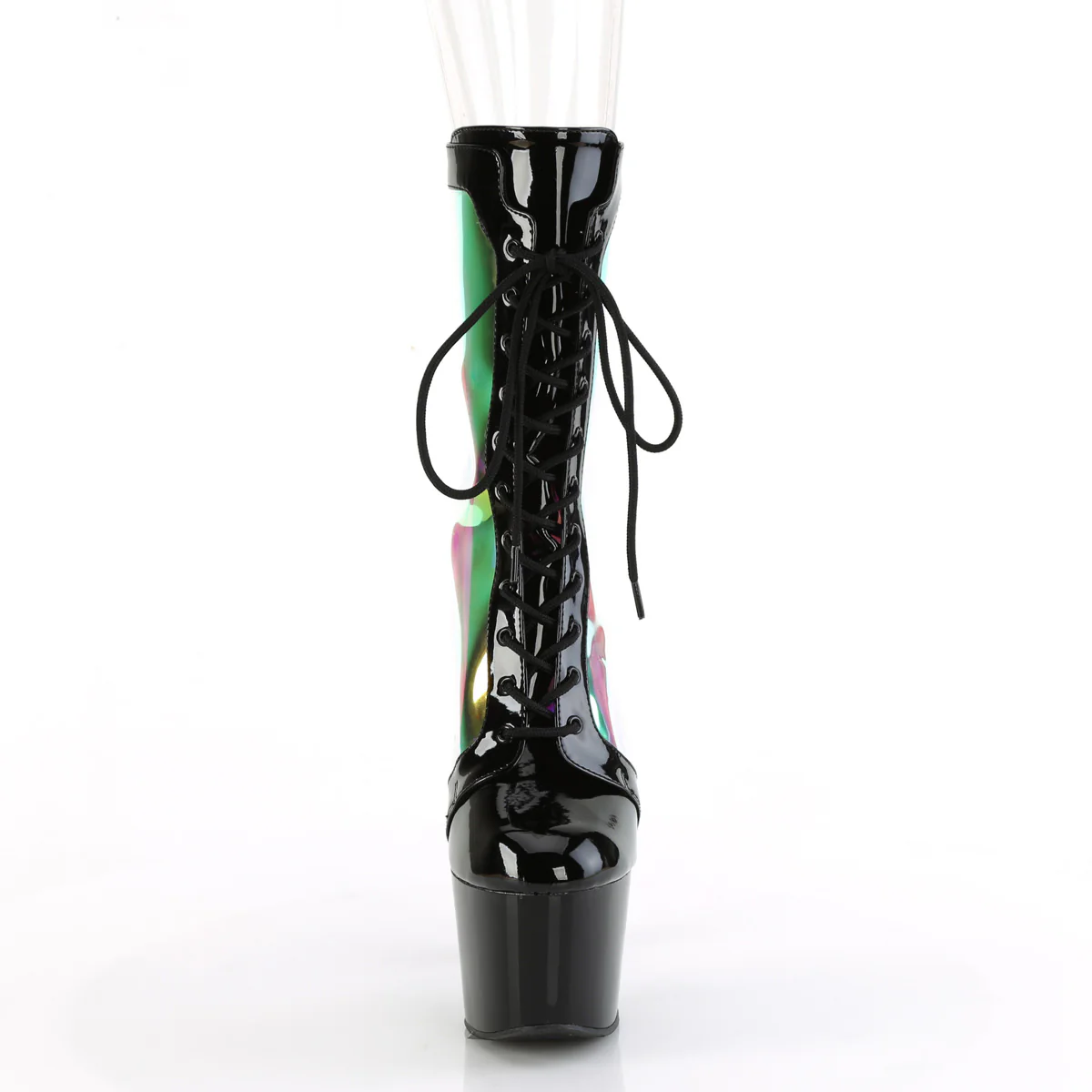 ADORE-1047  Black Patent-Holo/Black - Image 2