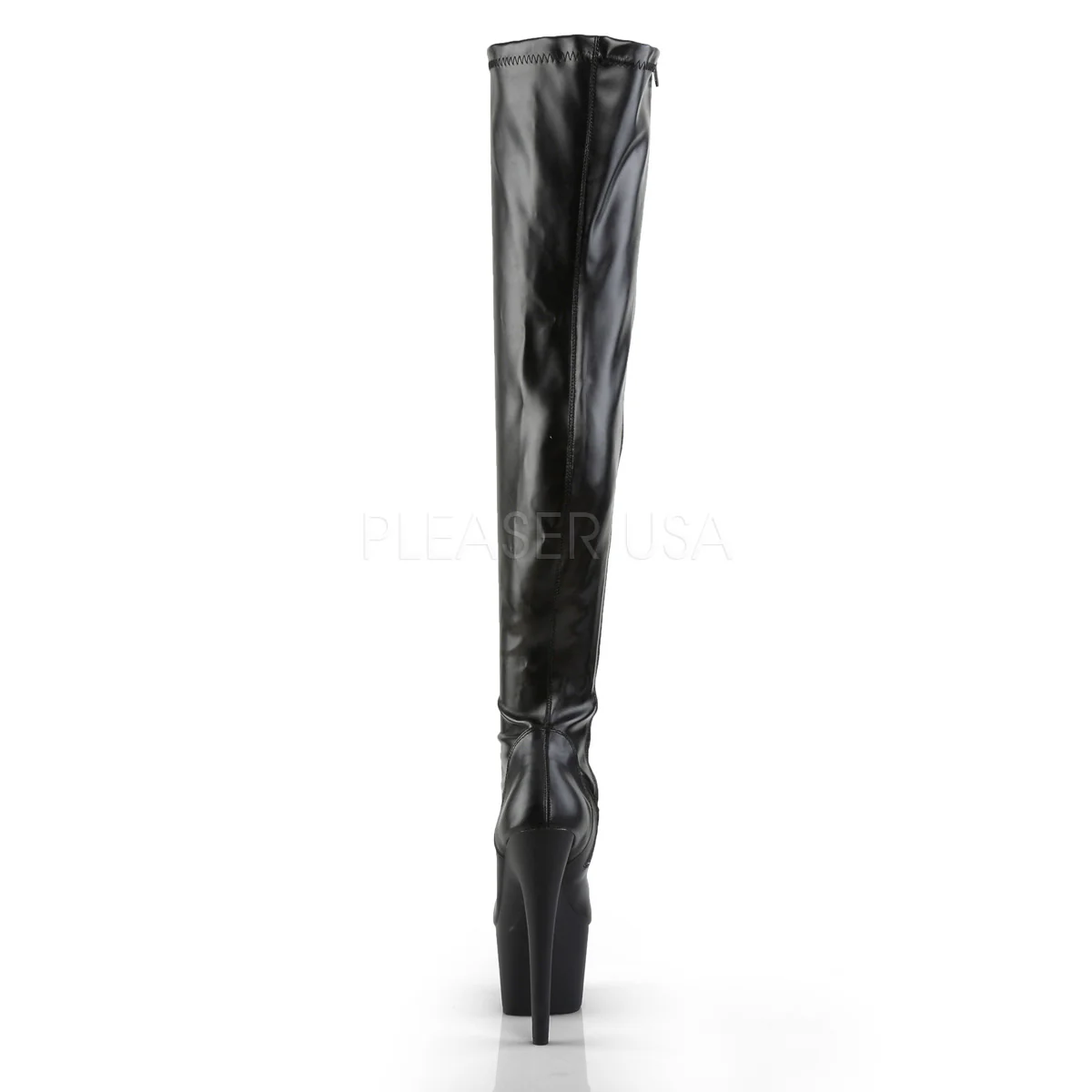 ADORE-3000  Black Str Faux Leather/Black Matte - Image 4