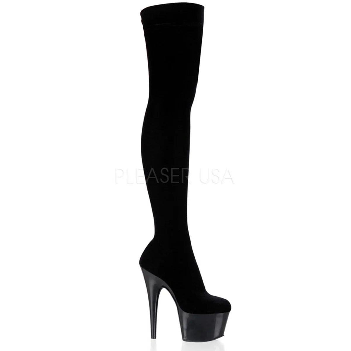 ADORE-3002 Black Str Velvet/Black