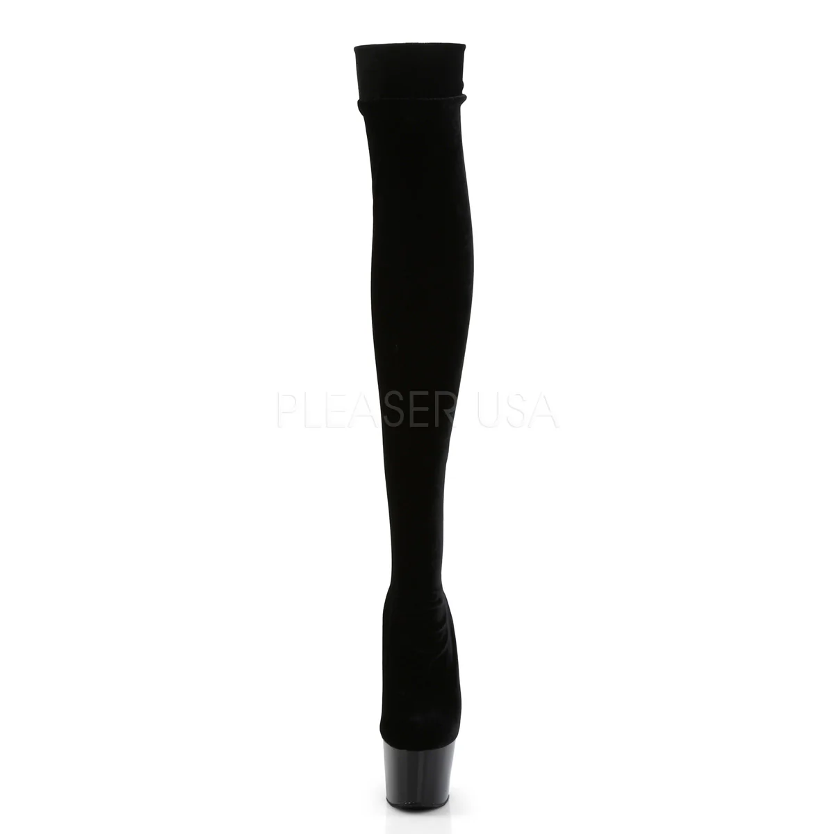 ADORE-3002 Black Str Velvet/Black - Image 2
