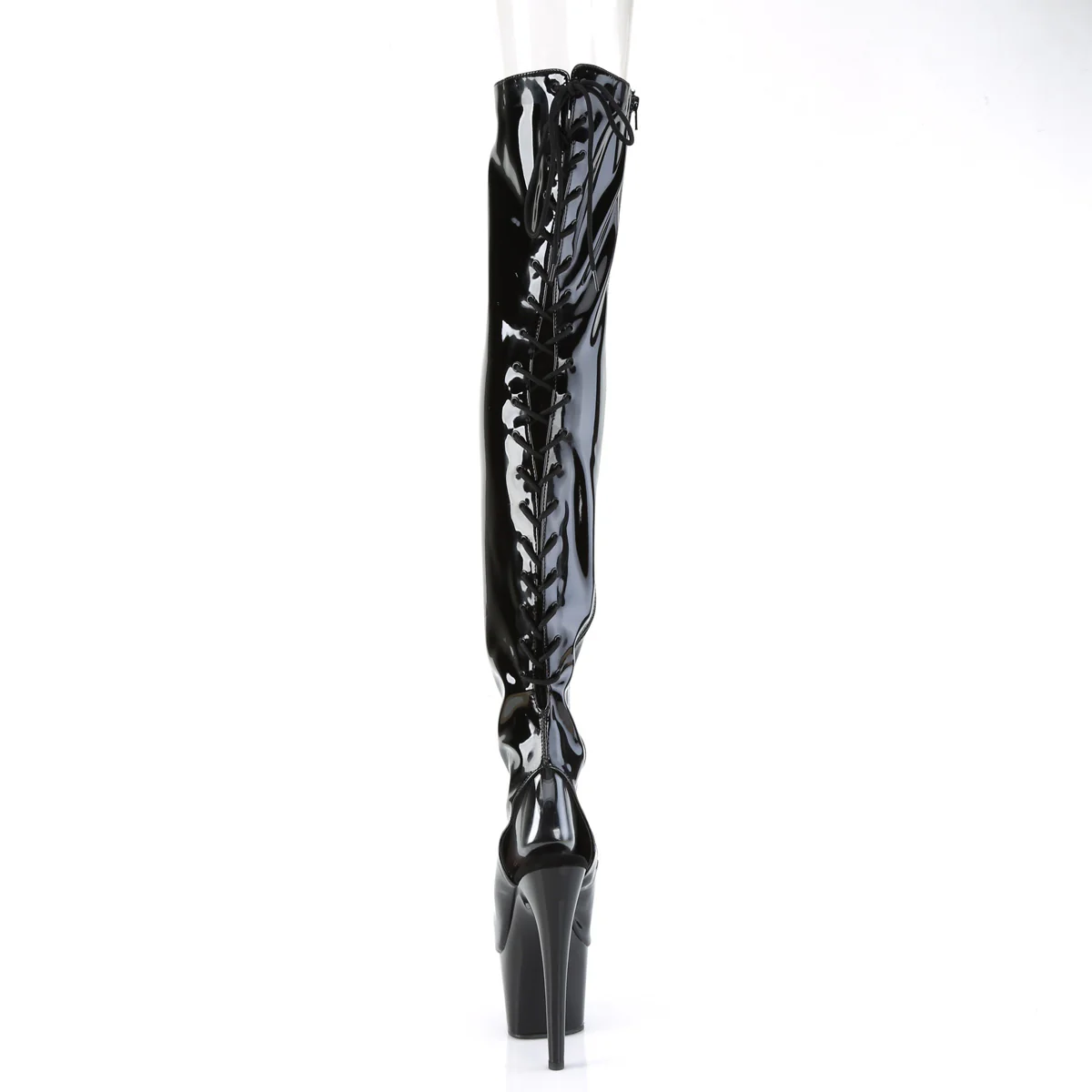 ADORE-3017  Black Stretch Patent/Black - Image 4