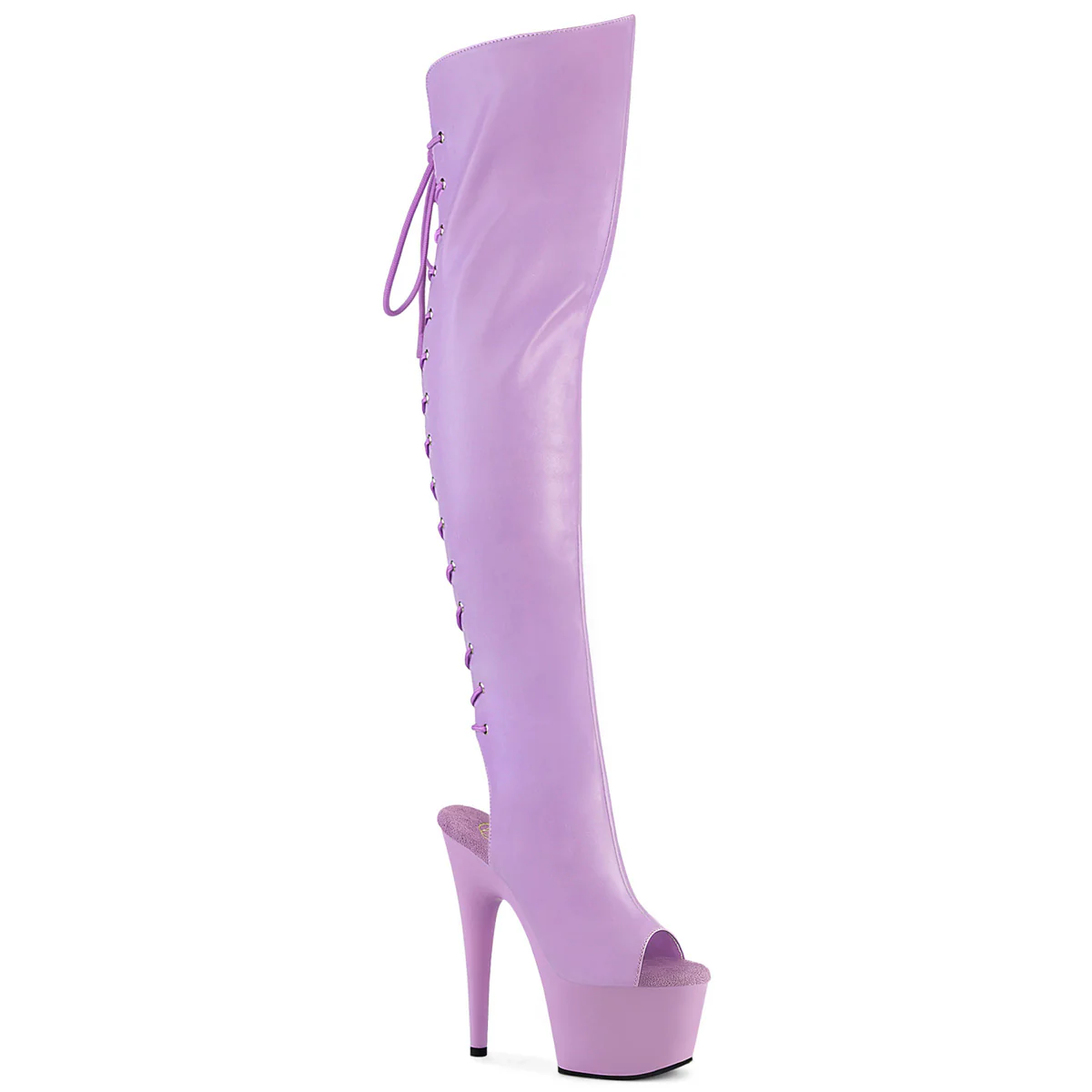 ADORE-3019 Lavender Faux Leather/Lavender Matte