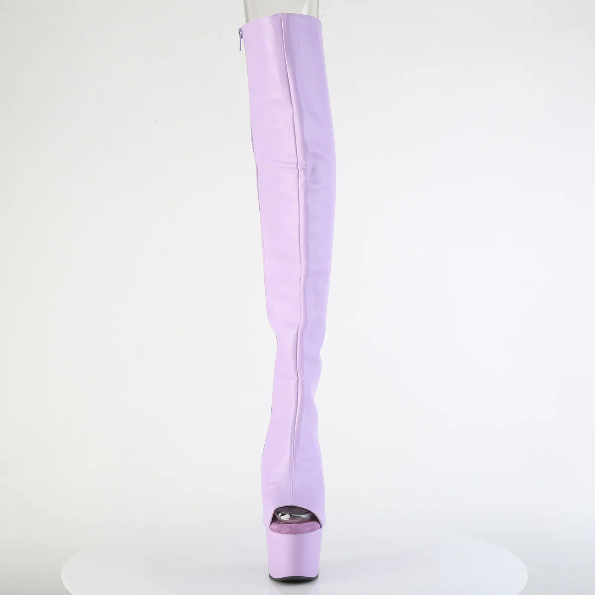 ADORE-3019 Lavender Faux Leather/Lavender Matte - Image 2