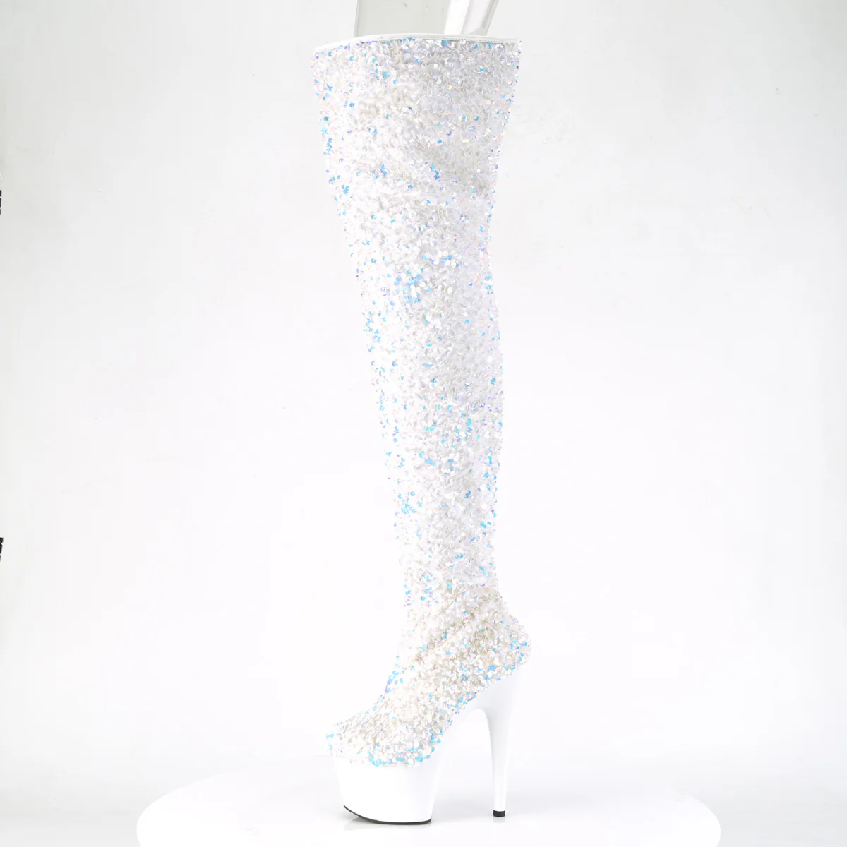 ADORE-3020 White Multi Sequins/White - Image 3