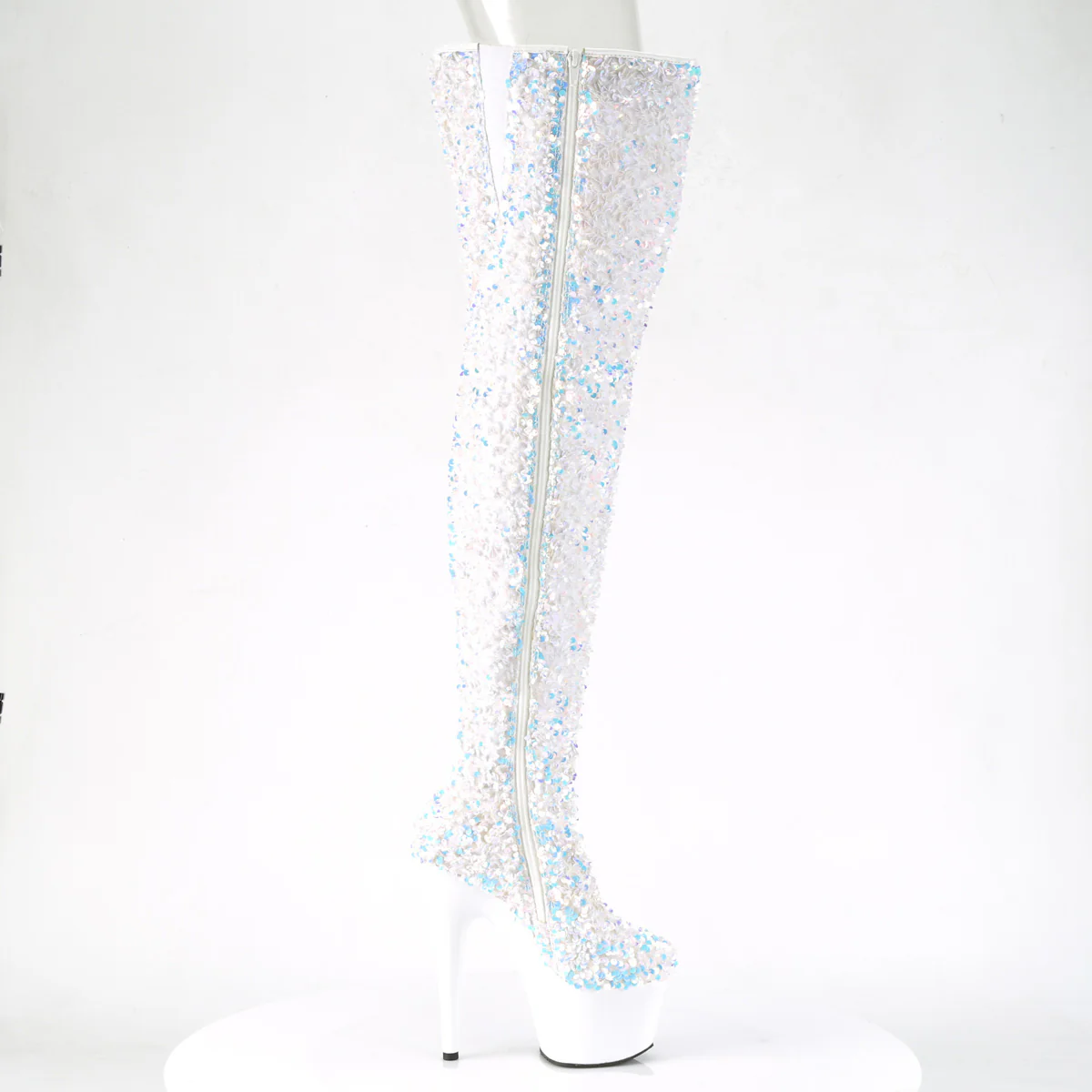 ADORE-3020 White Multi Sequins/White - Image 5