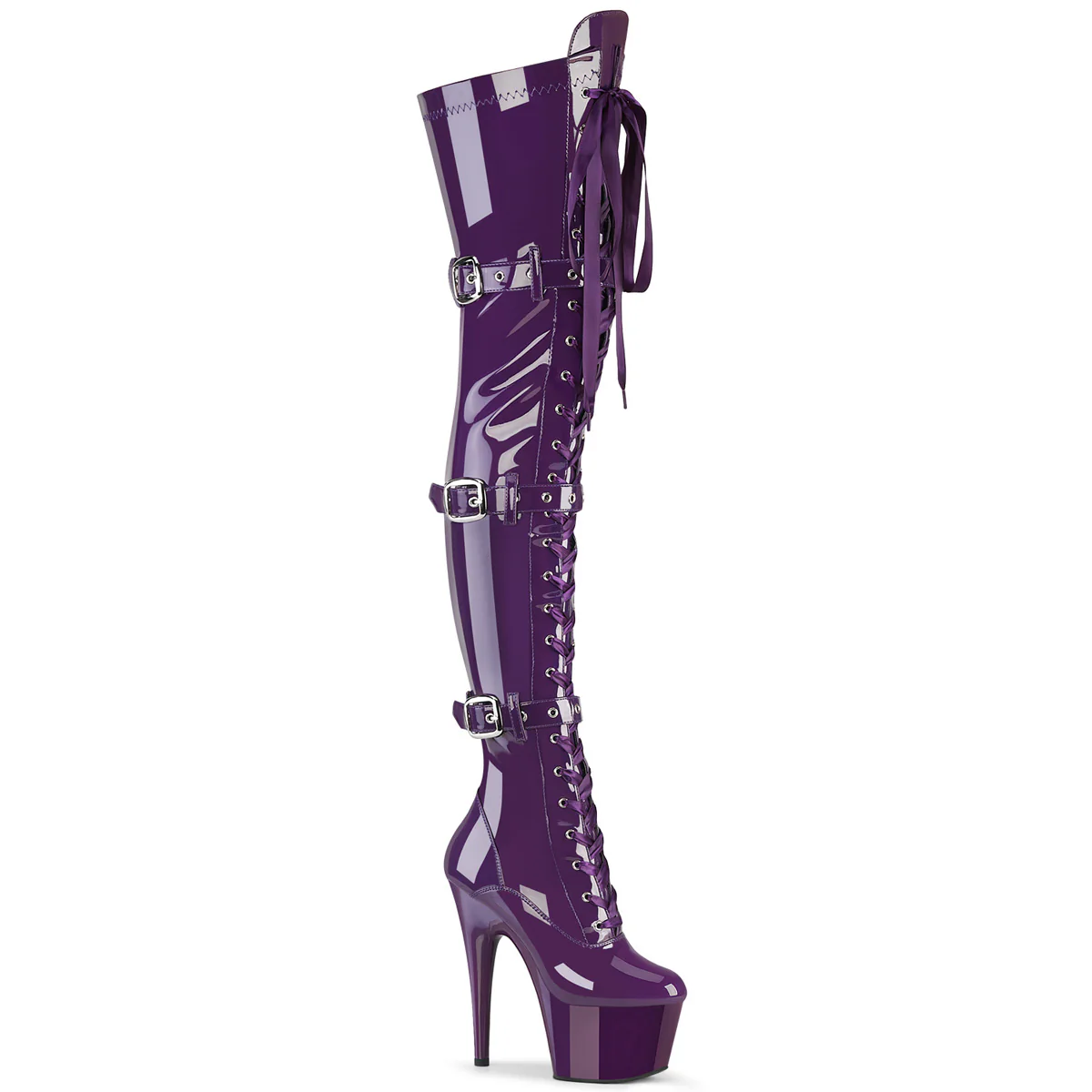ADORE-3028  Purple Stretch Patent/Purple