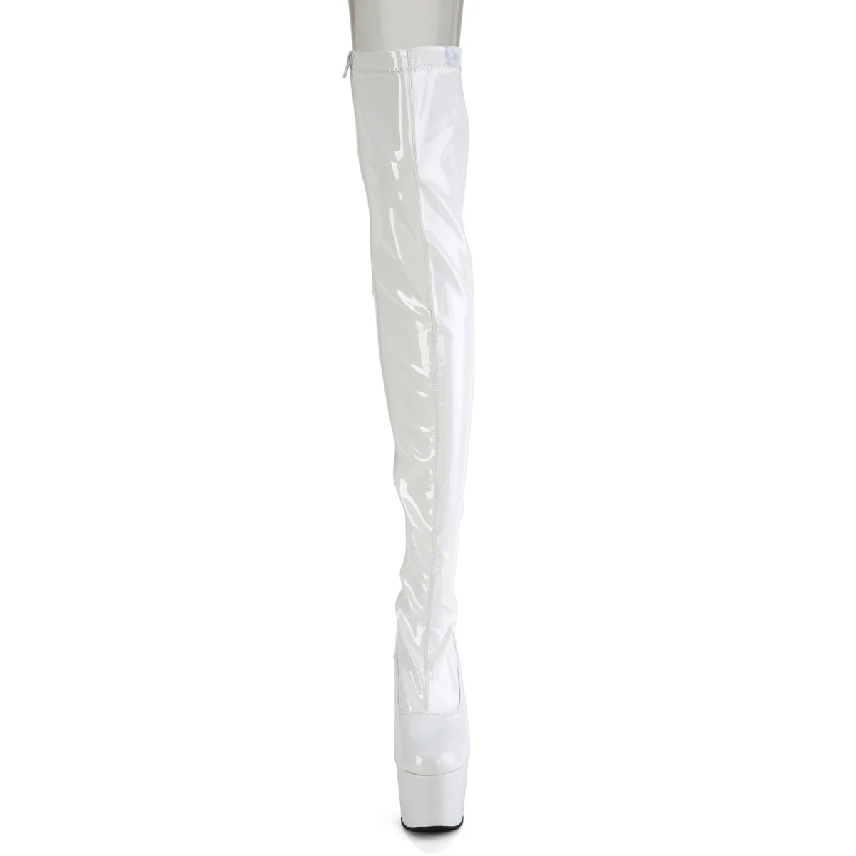 ADORE-3063  White Stretch Patent/White - Image 2