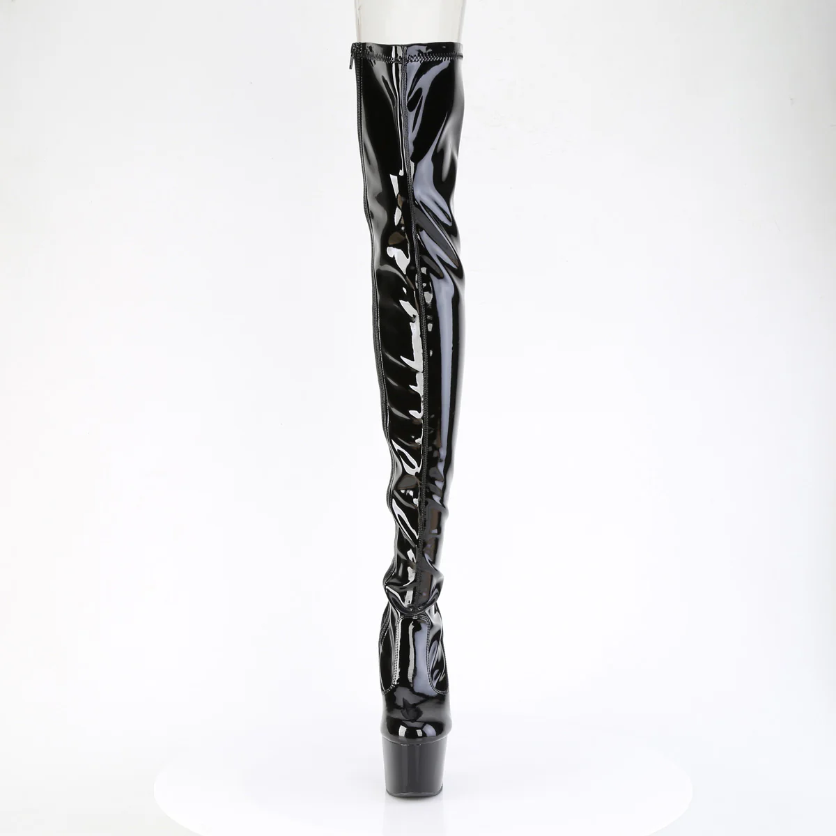 ADORE-3850 Black Stretch Patent/Black - Image 2