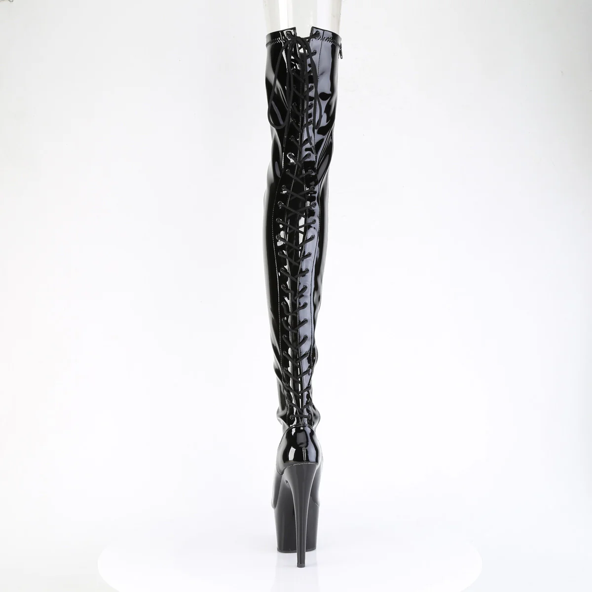 ADORE-3850 Black Stretch Patent/Black - Image 4