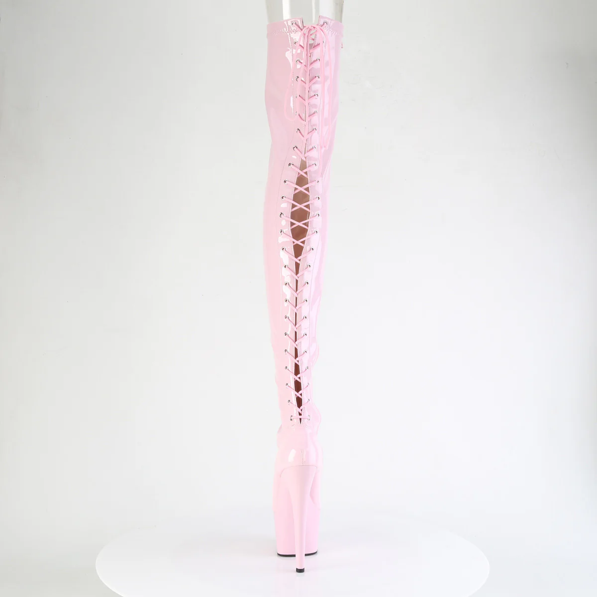 ADORE-3850  Baby Pink Stretch Patent/Baby Pink - Image 4
