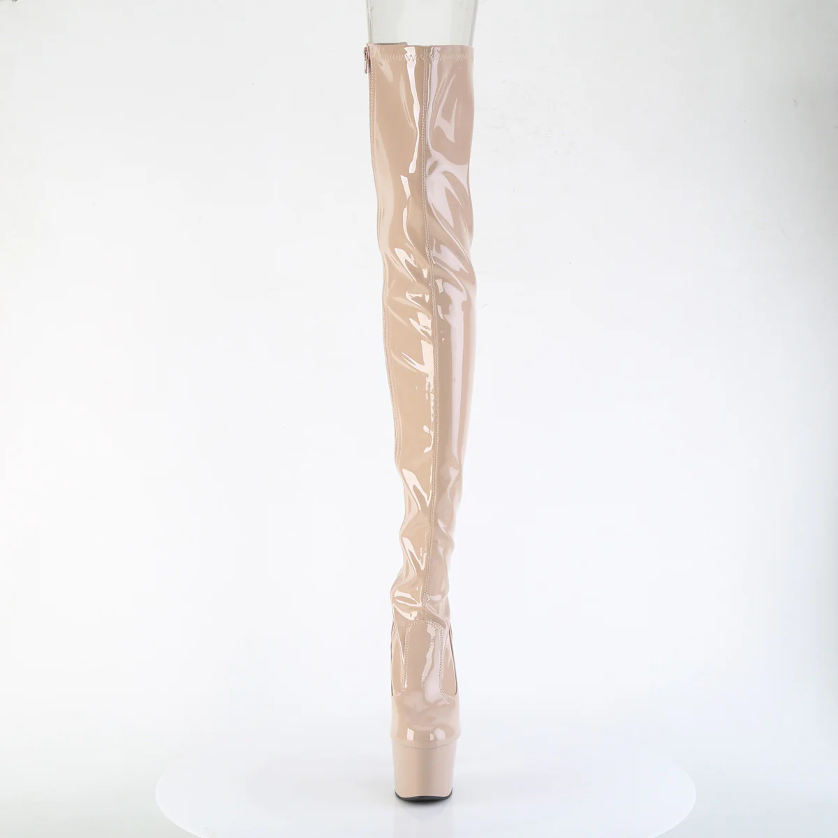 ADORE-3850  Nude Stretch Patent/Nude - Image 2