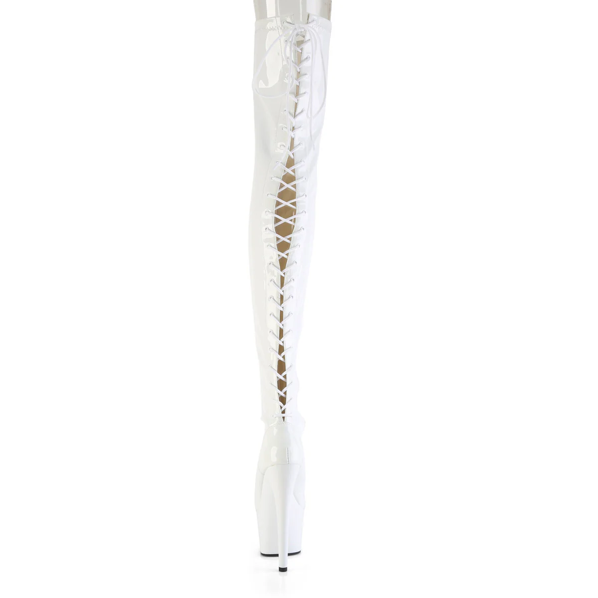 ADORE-3850 White Stretch Patent/White - Image 4