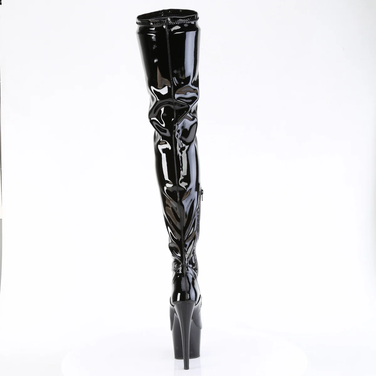 ADORE-4000  Black Stretch Patent/Black - Image 4