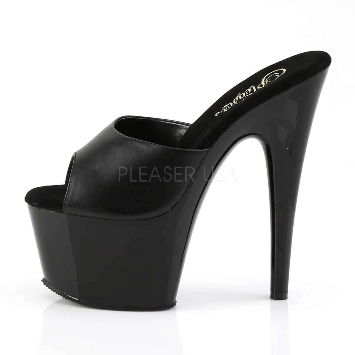ADORE-701 Black Leather/ Black - Image 3