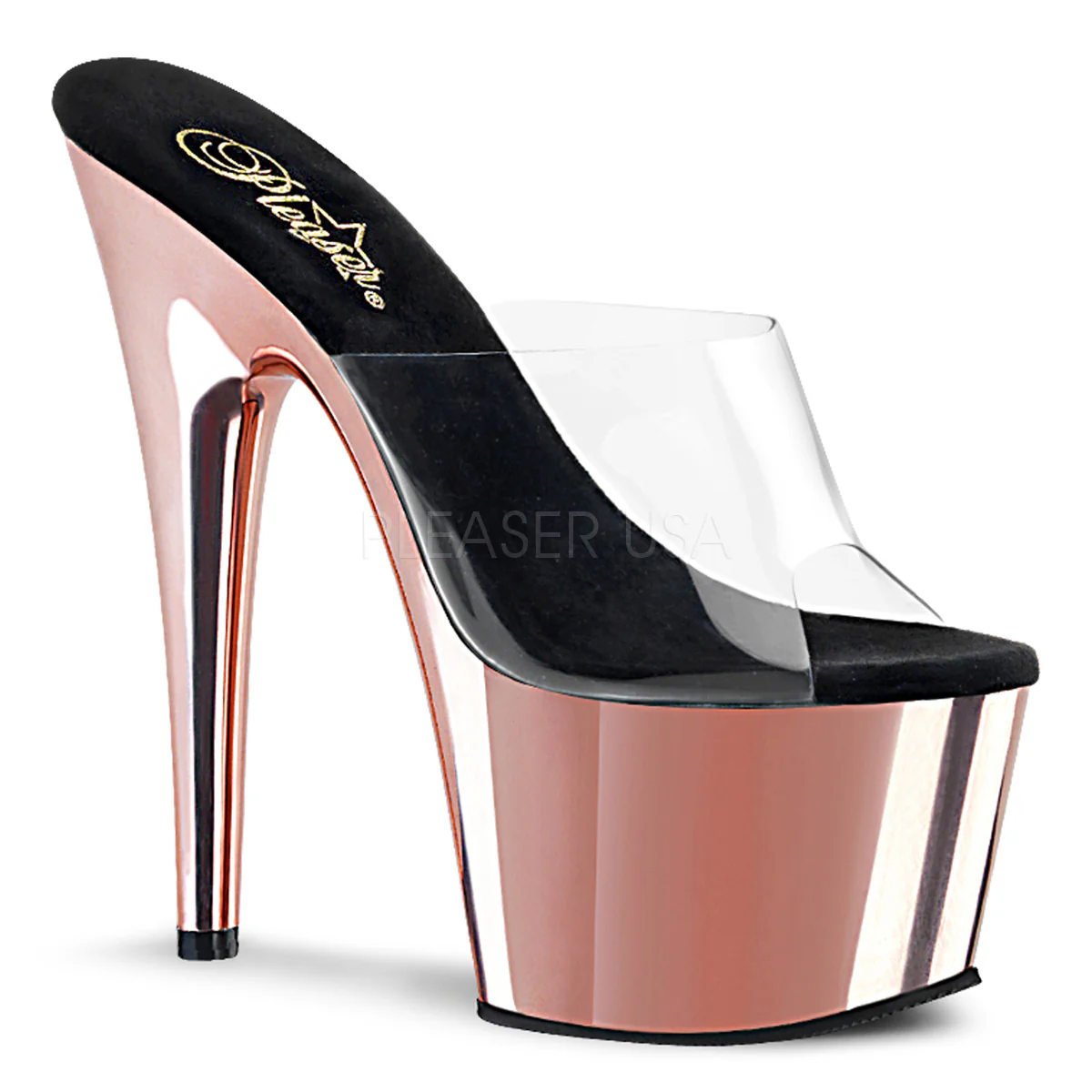 ADORE-701  Clear/Rose Gold Chrome