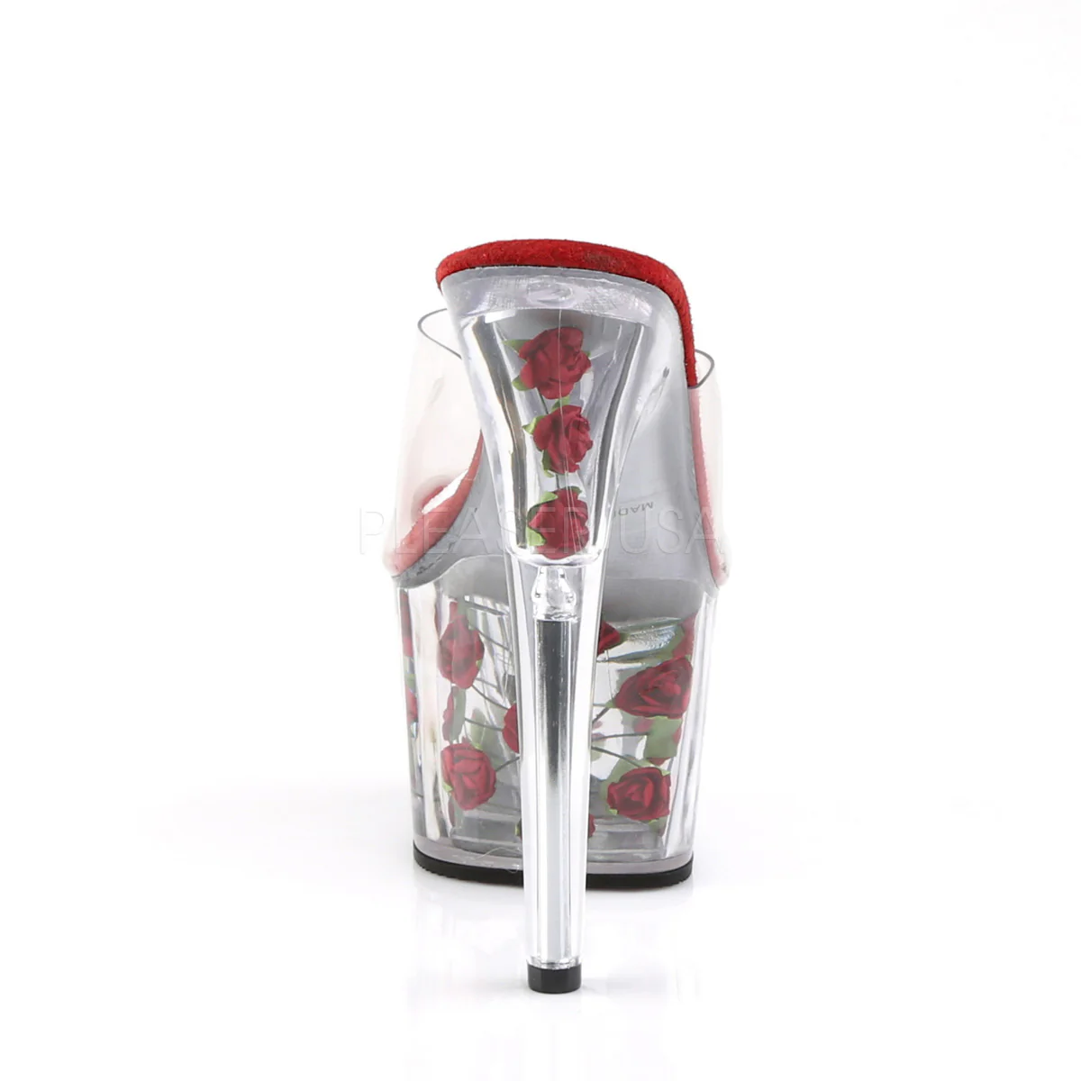 ADORE-701FL  Clear/Red Flowers - Image 4