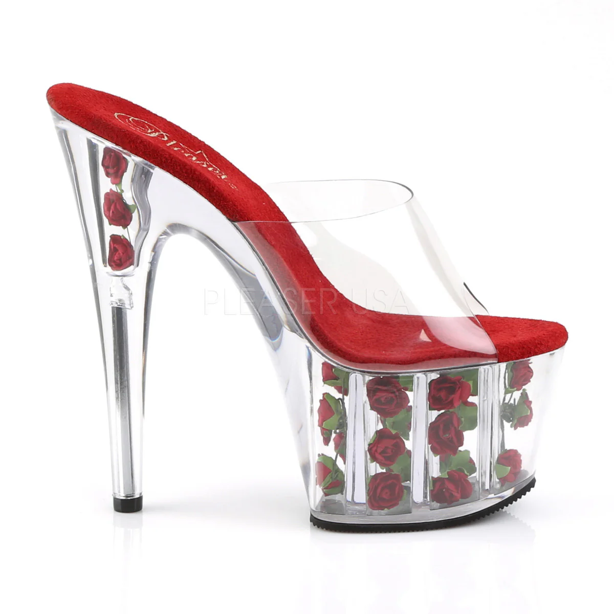 ADORE-701FL  Clear/Red Flowers - Image 5