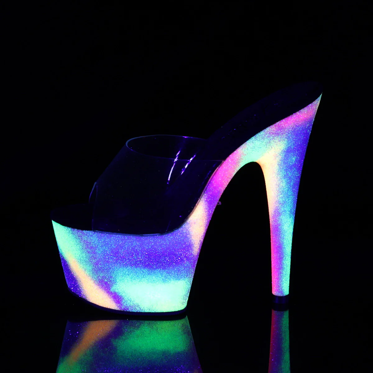 ADORE-701GXY  Clear/Neon Galaxy Mini Glitter - Image 3