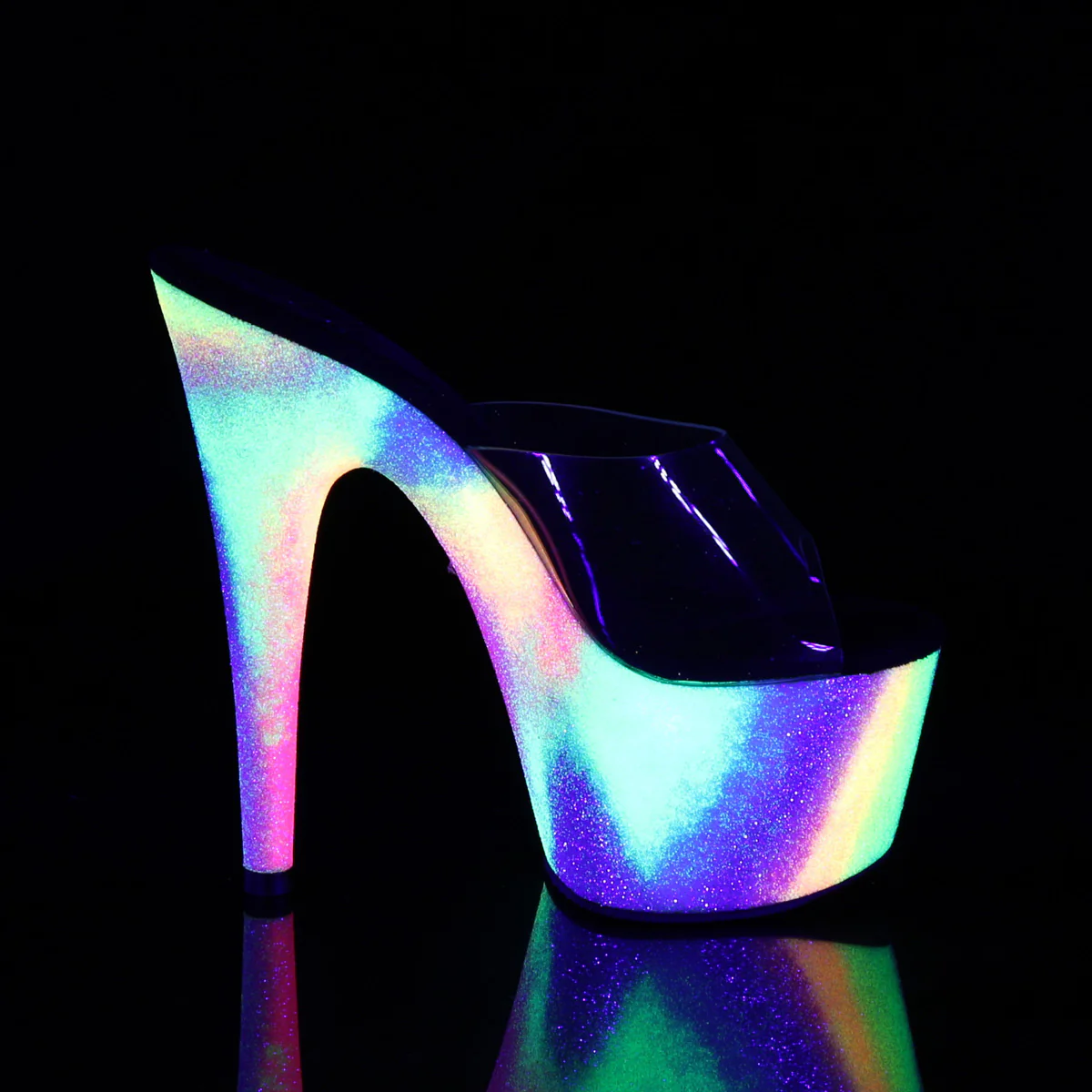 ADORE-701GXY  Clear/Neon Galaxy Mini Glitter - Image 5