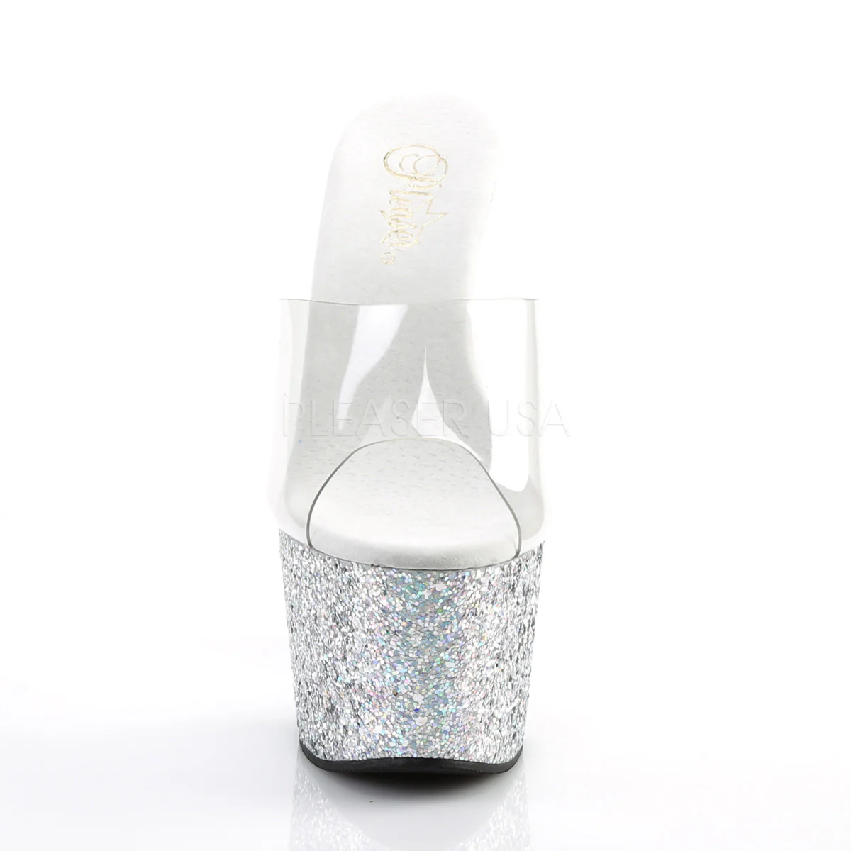 ADORE-701LG  Clear/Silver Multi Glitter - Image 2