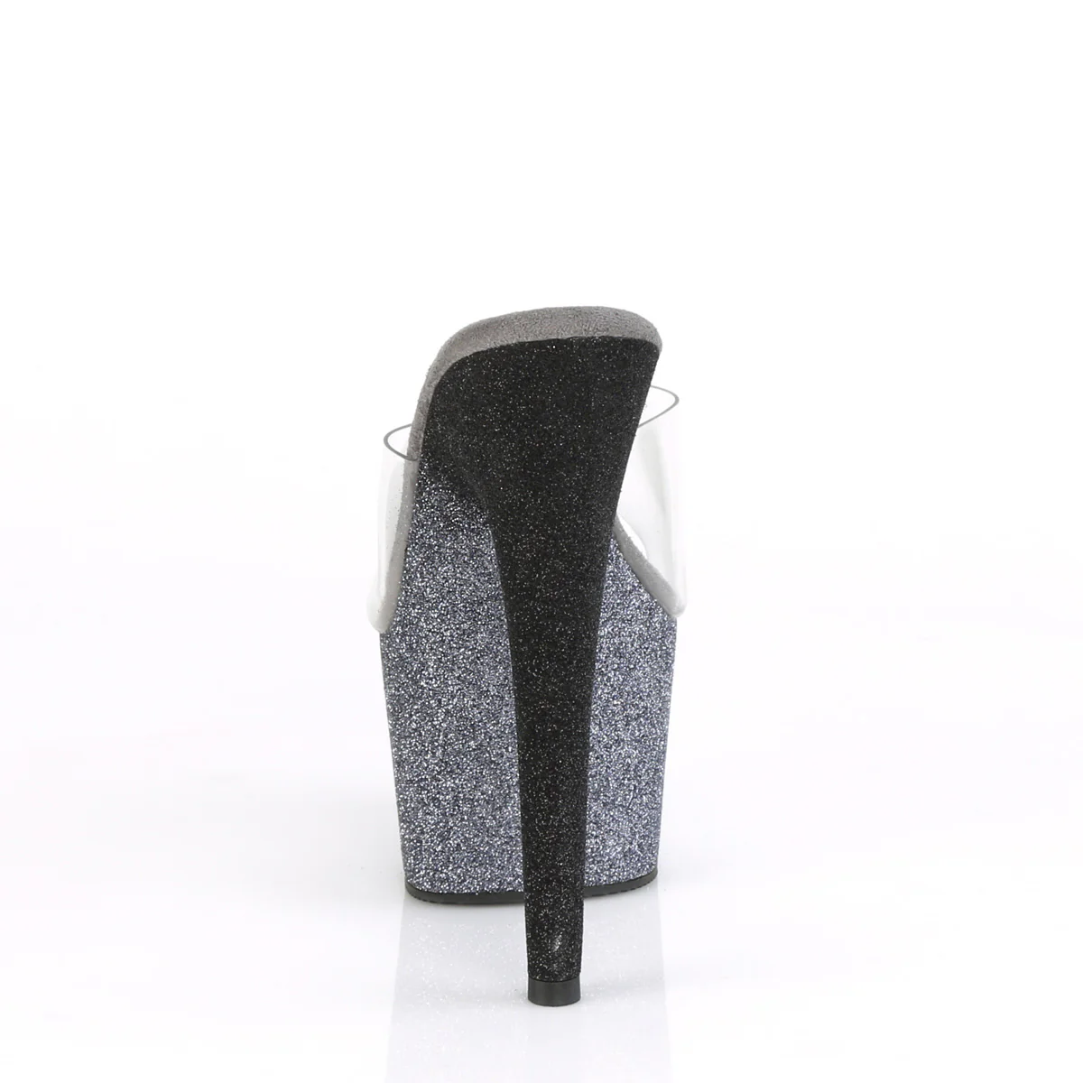 ADORE-701OMBRE  Clear/Silver-Black Ombre Mini Glitter - Image 4