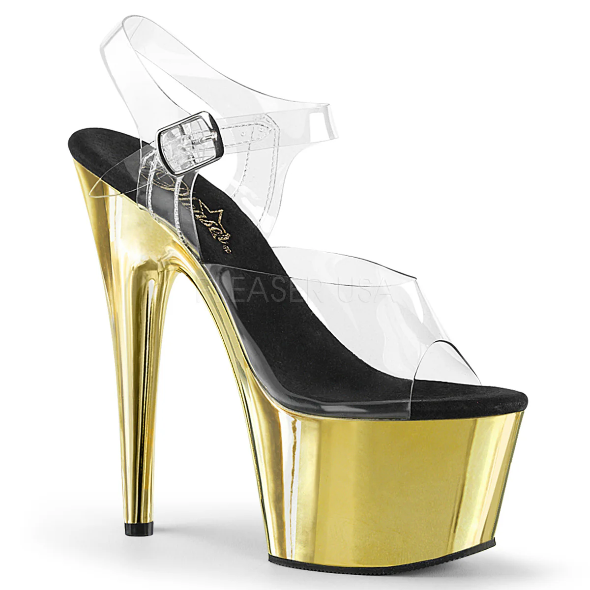 ADORE-708 Clear/Gold Chrome