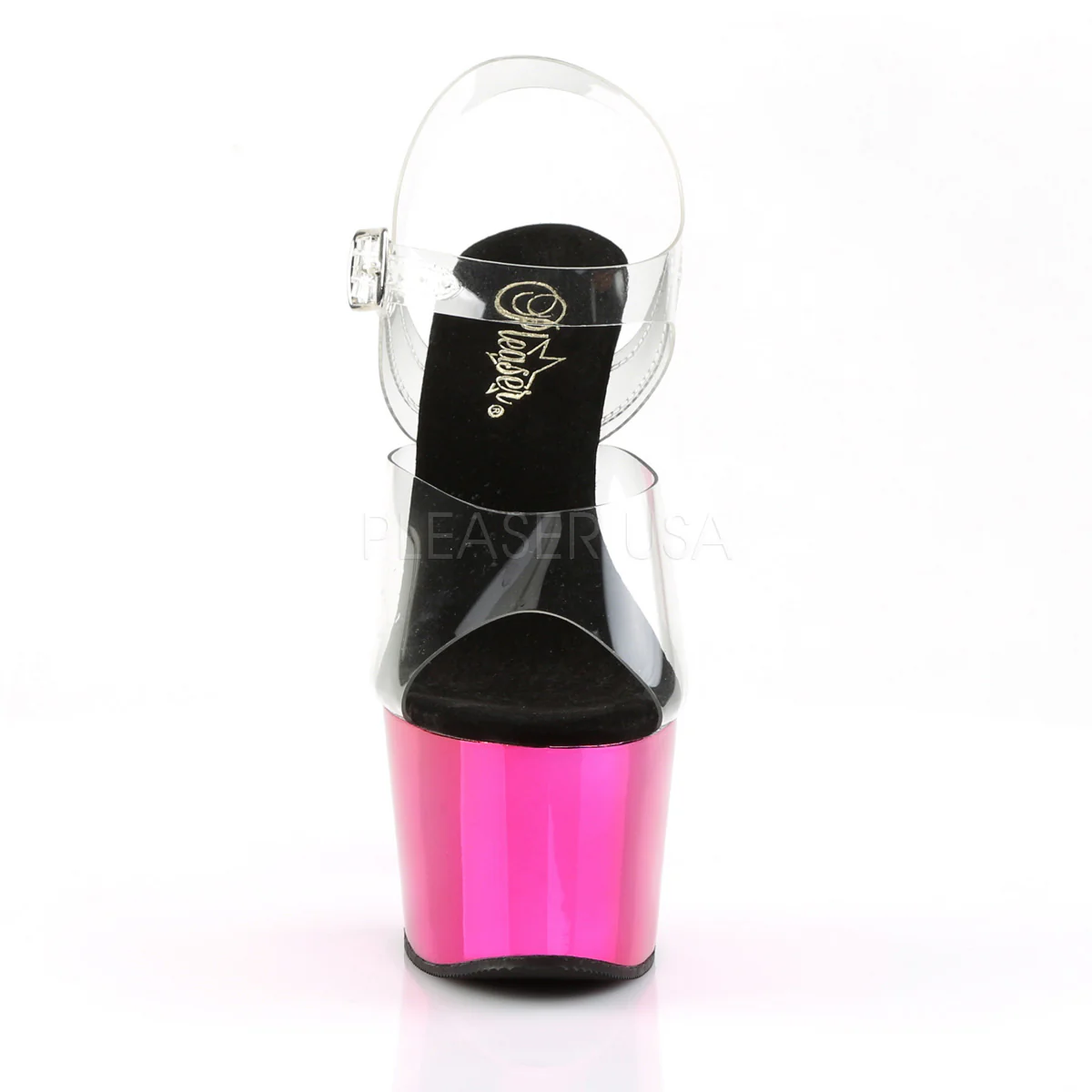 ADORE-708  Clear/Hot Pink Chrome - Image 2